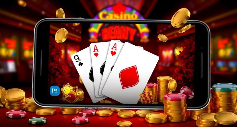 33BD mobile casino app interface